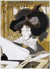 Georges de Feure, Lithographies Originales, 1896, poster