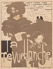 Pierre Bonnard, la revue blanche, 1894, poster