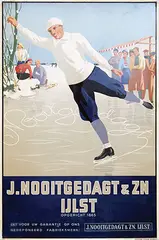 Harm Visser, J. Nooitgedagt & Zn IJlst, poster