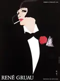 René Gruau, René Gruau Femme à l'Oeillet