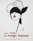 René Gruau, le rouge baiser sans hésiter