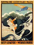 Anthonius M. Güthschmidt, KLM Flying Dutchman Geen Legende maar Werkelijkheid, 1920, poster