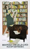 Piet van der Hem, Besteed uw geld goed Koop een boek, poster