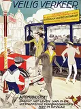 Henri C. Pieck, Veilig Verkeer Automobilisten!, poster