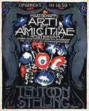 Jan Sluijters, Arti et Amicitiae Amsterdam Tentoonstelling, 1918, poster