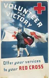 Toni Frissell, Volunteer for Victory Red Cross, 1941, poster