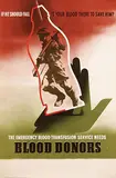 Abram Games, If he should fall Blood Donors