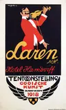 Jan Willem Sluiter, Tentoonstelling Gooische Kunst Hotel Hamdorff Laren, 1918, poster