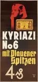 Ottomar Anton, Kyriazi No 6, poster