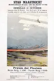 S. Doyler, Stad Maastricht Snelheidswedstrijd van Hasselt naar Maastricht en terug, 1910, poster