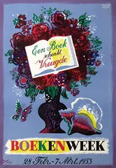 Fedde Weidema, Boekenweek, 1949, poster