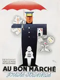 Jean Carlu, Au Bon Marché, poster