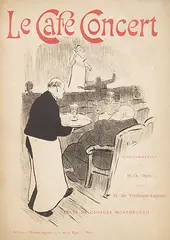 Henri Gabriel Ibels, Le Cafe Concert, poster
