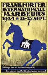 A. Windisch, Frankforter Internationale Jaarbeurs, 1924, poster