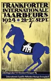 A. Windisch, Frankforter Internationale Jaarbeurs, 1924, poster