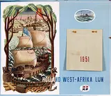 Cornelius van Velsen, Holland West-Afrika Lijn, calendar 1951