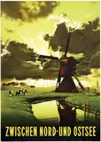 Walter Groth, Zwischen Nord- und Ostsee, poster