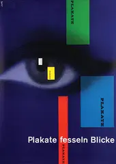 Richard Roth, Plakate fesseln Blicke, 1960, poster