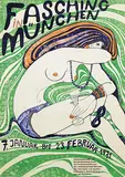 Venedry, Fasching in München 1971, poster