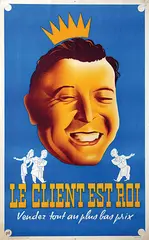 Pol Debaise, Le Client est Roi, poster