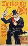 Hubert B. Mauquoy, Zie hier het Geheim Elixir d'Anvers, 1900, poster