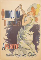Jules Chéret, Quinquina Dubonnet Apéritif, 1895, poster