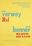 Willem Sandberg, kees verwey gerrit benner, 1954, poster
