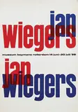 Benno Wissing, jan wiegers, 1958, poster
