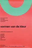 vormen van de kleur by Willem H. Crouwel, 1966, poster, sold Jul 2017