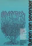 Karst Louis Zwart, tuinen van sevenaer te Zevenaar, poster
