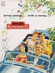 Willy Pot, Philips AutoradiO drive along? with a song?, poster