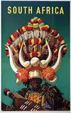 Nils L. Solberg, South Africa Ricksha Boy, Durban, poster