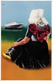 Alphons Dullaart, without text (Holland-America Line), 1949, poster