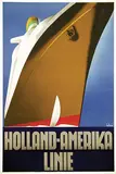 Willem F. ten Broek, Holland-Amerika Line, 1936, poster