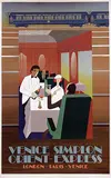 Pierre Fix-Masseau, Venice Simplon Orient-Express, 1979, poster