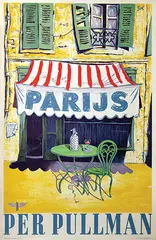 Arthur Goldsteen, Parijs per Pullman, 1946, poster