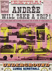 Sture Johannesson, Andrée will take a trip! LSD, 1969, poster