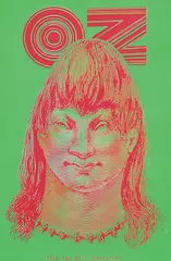 OZ by Martin Sharp, 1967, poster, sold Jul 2017