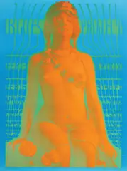 Victor Moscoso, Blues Project (Neon Rose), 1967, poster