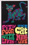 Pity the poor cat with nine lives to live by Various artists, a.o. Leroy Olson, F. Freleng, poster, sold Jul 2017