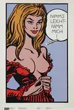 Jean-Claude Forest, Nimm's leicht nimm mich (from comic book Barbarella), 1964, poster