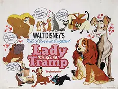 Walt Disney, Movie: Walt Disney's Lady and the Tramp, poster