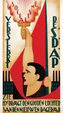 Johan G.D. van Hell, Versterkt de S.D.A.P., poster