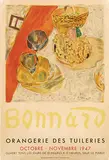 Pierre Bonnard, Orangerie des Tuileries-Bonnard, 1947, poster