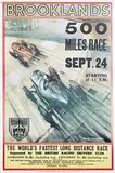 Roy Nockolds, Brooklands 500 miles race, 1930, poster
