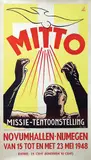 Leo Lang, MITTO Missie-Tentoonstelling Nijmegen, 1948, poster