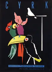 Zygmunt Zurowski, Cyrk Warszawa, 1960, poster