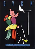 Zygmunt Zurowski, Cyrk Warszawa, 1960, poster