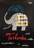 Herbert Leupin, Terlenka stoffen, 1957, poster
