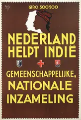 Martien Coppens, Nederland Helpt Indië, poster